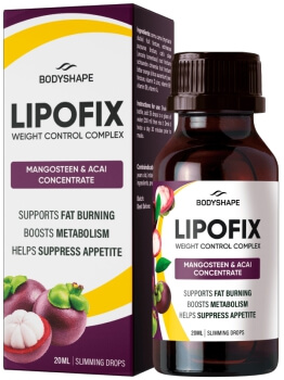 Lipofix kapky na hubnutí od Bodyshape Česku