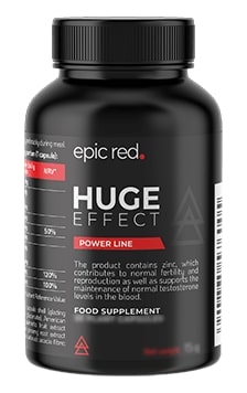 Huge Effect kapsle na potence od Epic Red Recenze Cesku