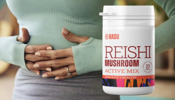 Rasu Reishi Mushroom Active Mix kapsle Česku - Cena Recenze užívání