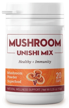 Unishi Mix Mushroom kapsle Česku