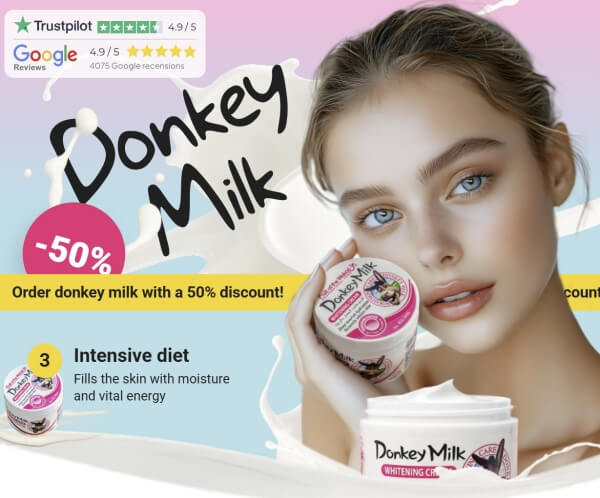 Donkey Milk Krém Česku - Cena Recenze užívání